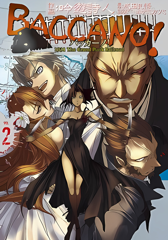 Baccano! 1931 The Grand Punk Railroad cover