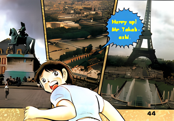 Background overlay