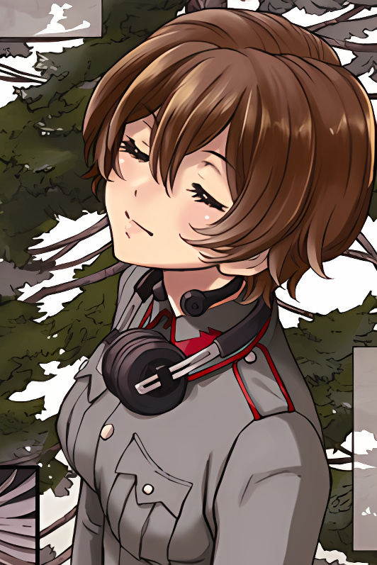 GIRLS und PANZER - The Fir Tree and the Iron-Winged Witch cover