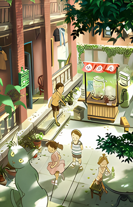Background overlay