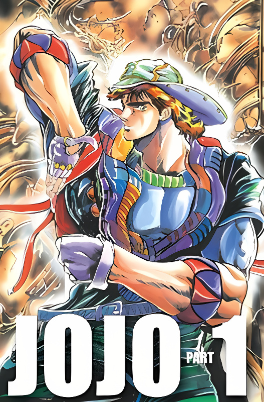 JoJo's Bizarre Adventure Part 1 - Phantom Blood (Official Colored) cover