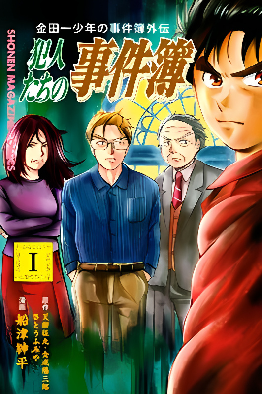 Kindaichi Shounen no Jikenbo Gaiden: Hannin-tachi no Jikenbo cover