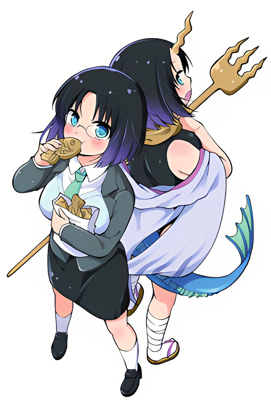 Kobayashi-san chi no Maid Dragon: Elma OL Nikki cover