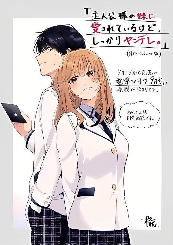 Loved by the Protagonist-sama’s Little Sister, but She’s Definitely a Yandere Mystery manga cover
