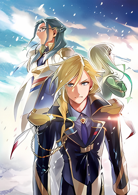 Macross Delta Kuroki Tsubasa no Shiro Kishi cover