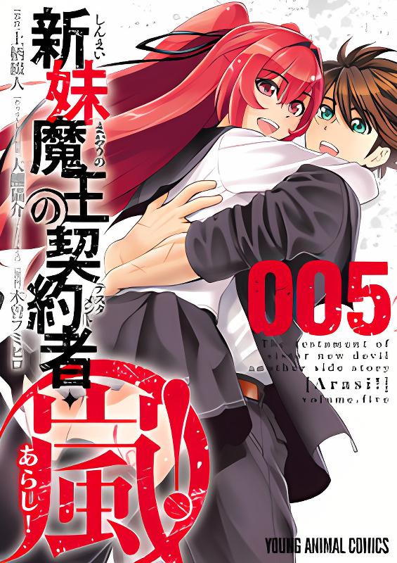 Shinmai Maou no Testament Arashi! cover