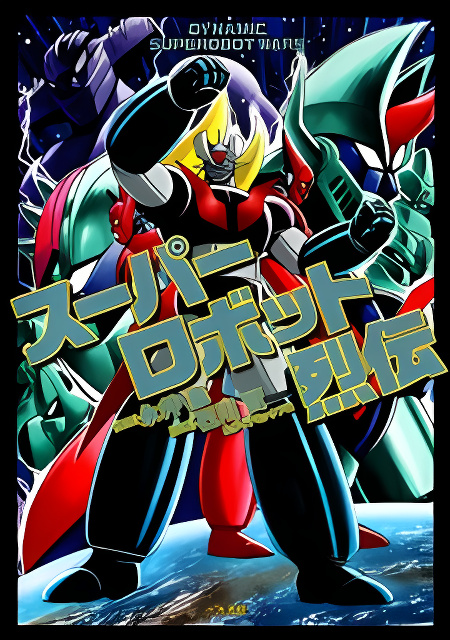 Super Robot Retsuden cover