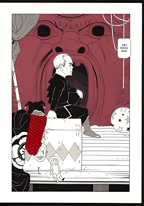 Background overlay