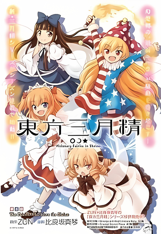 Touhou Sangetsusei - Visionary Fairies in Shrine. cover