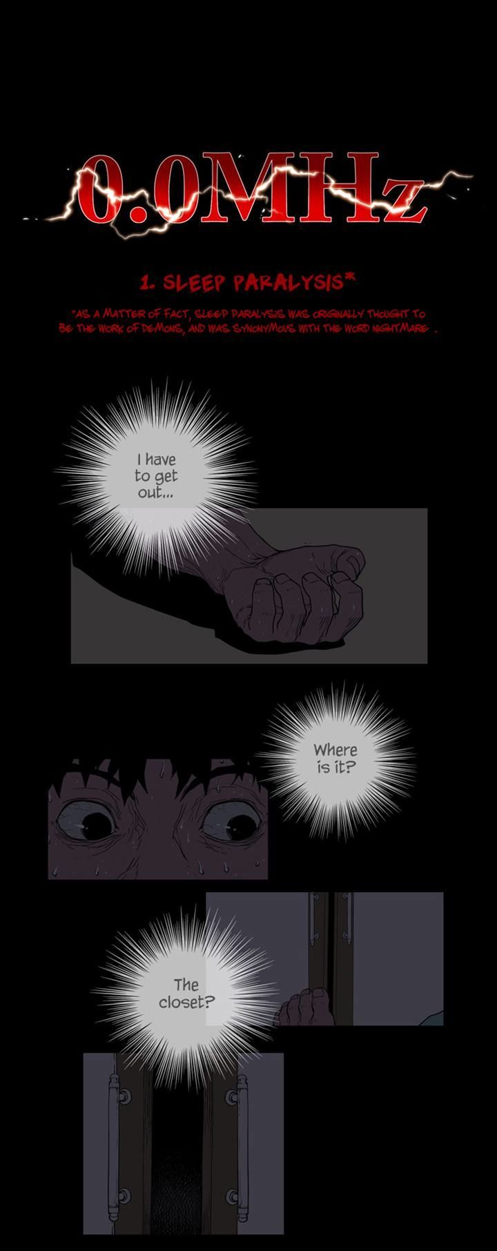0.0 Mhz Chapter 1.0 page 3 - Vol.1 Chapter 0 : Prologue