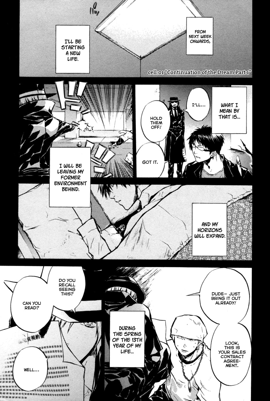 #000000 - Ultra Black Chapter 1 page 2 - Chapter 1: Continuation of a Dream Part 001
