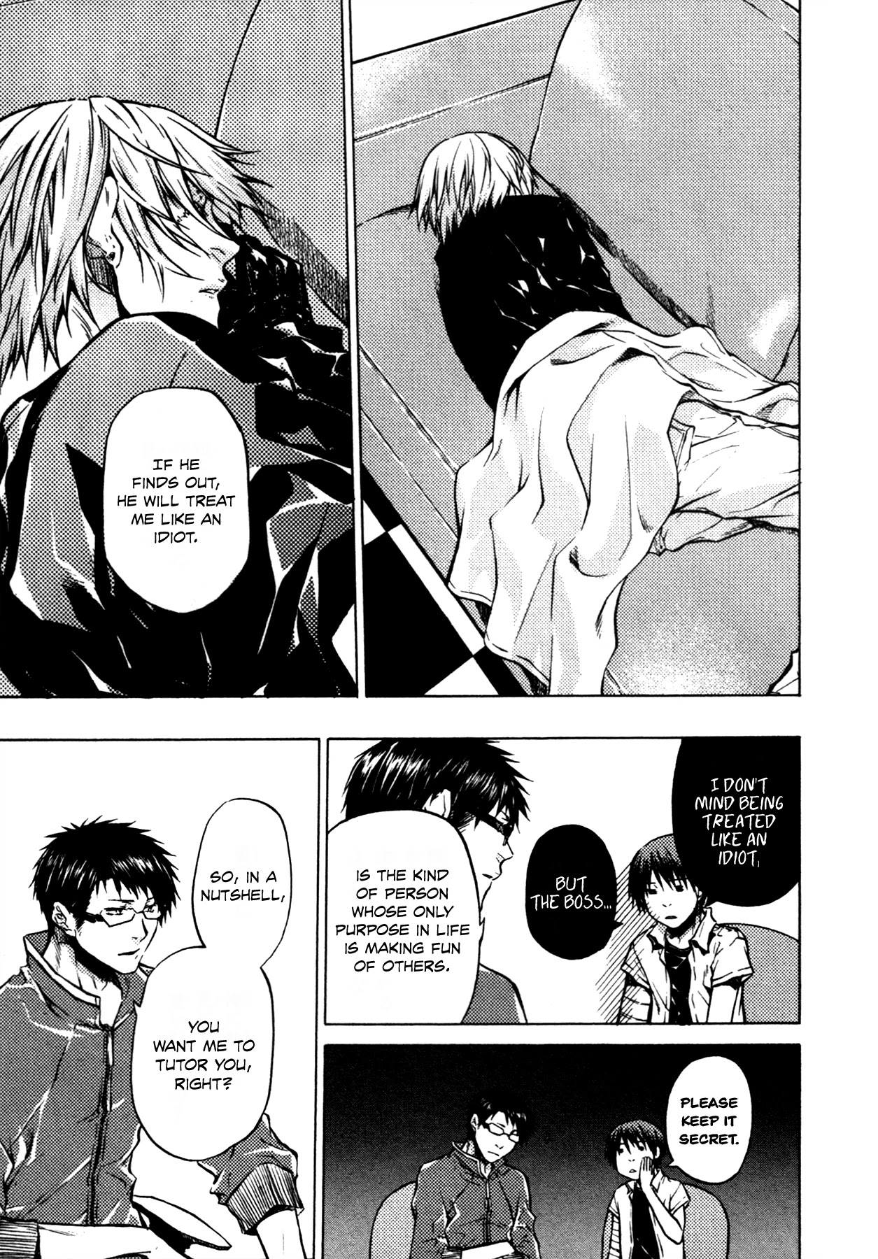 #000000 - Ultra Black Chapter 12 page 22 - Chapter 12: One's True Worth