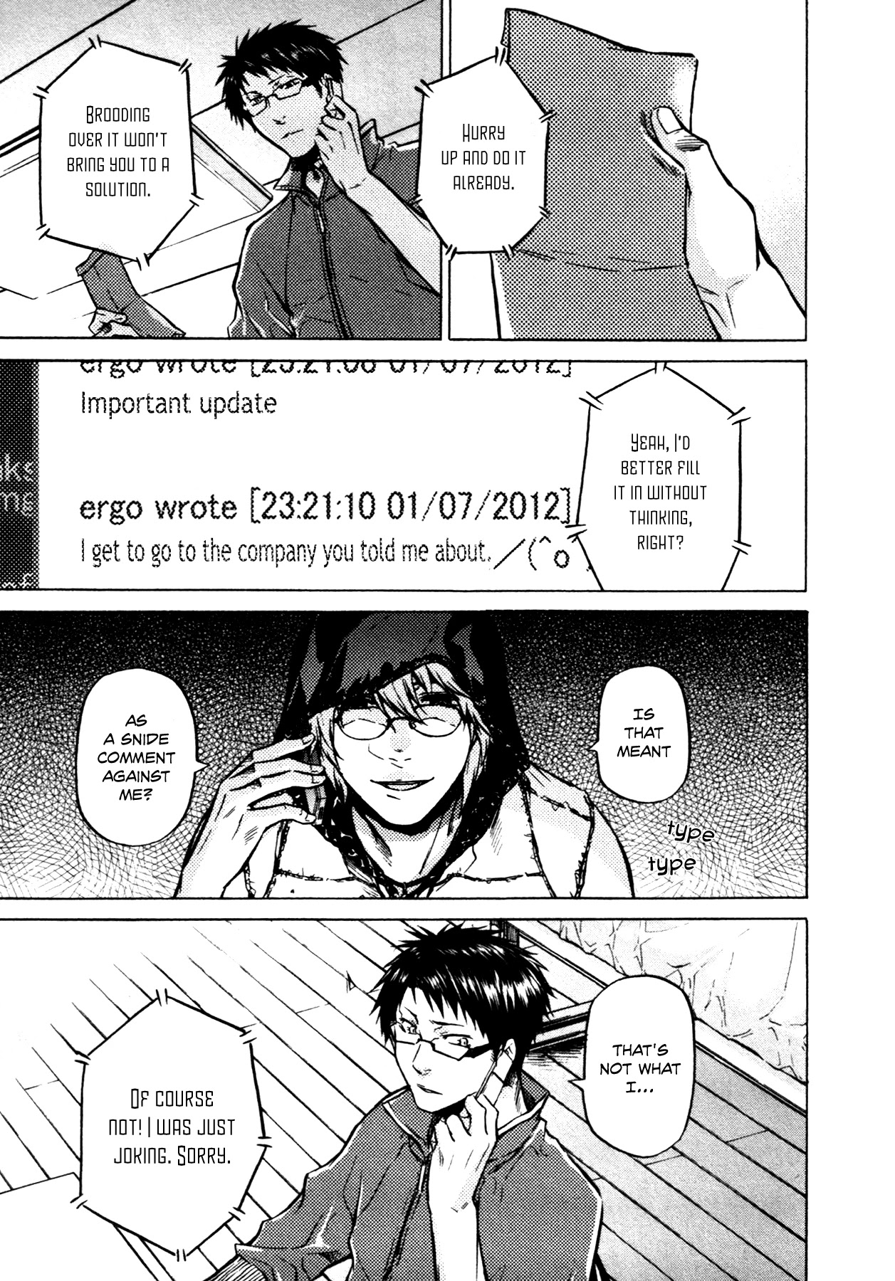 #000000 - Ultra Black Chapter 12 page 26 - Chapter 12: One's True Worth