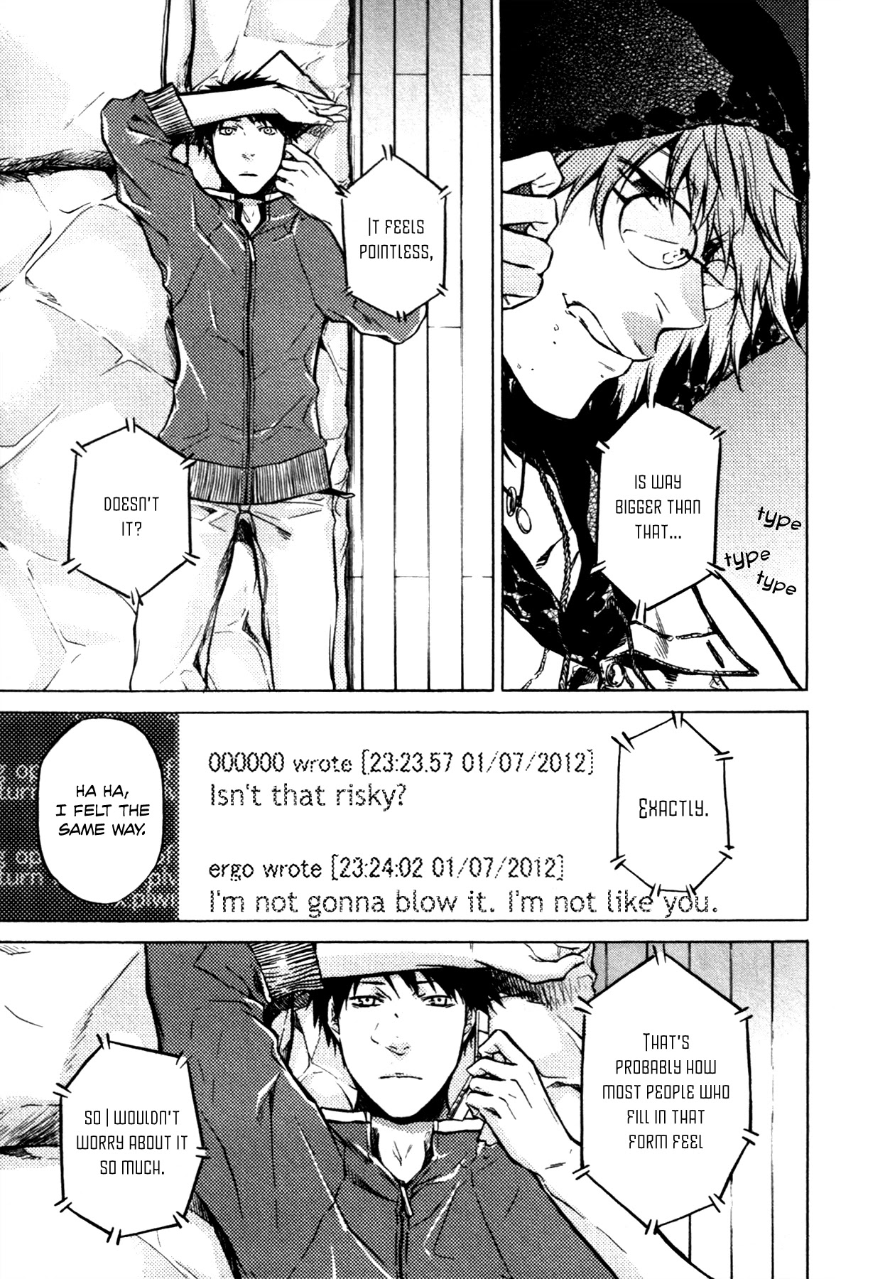 #000000 - Ultra Black Chapter 12 page 28 - Chapter 12: One's True Worth