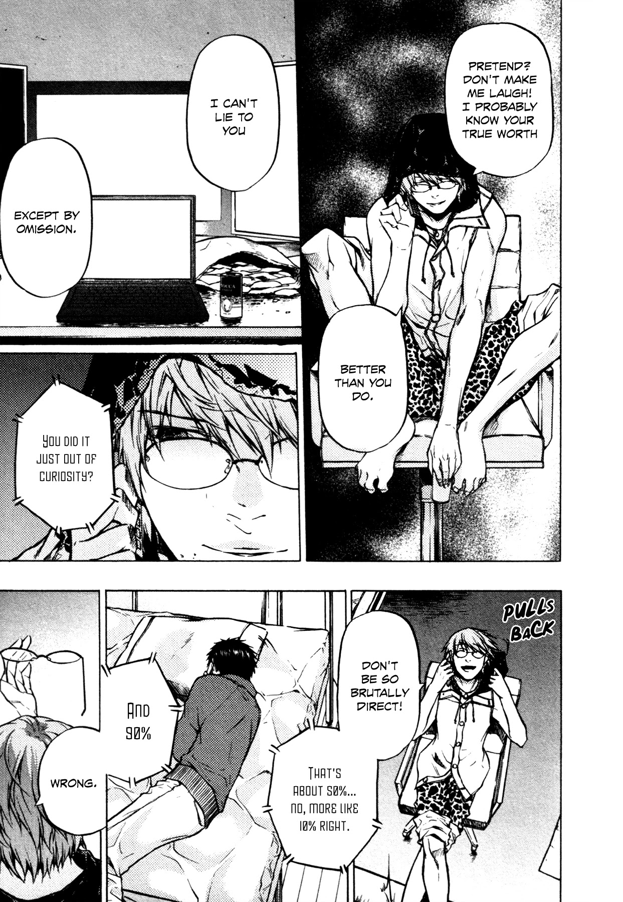 #000000 - Ultra Black Chapter 12 page 30 - Chapter 12: One's True Worth