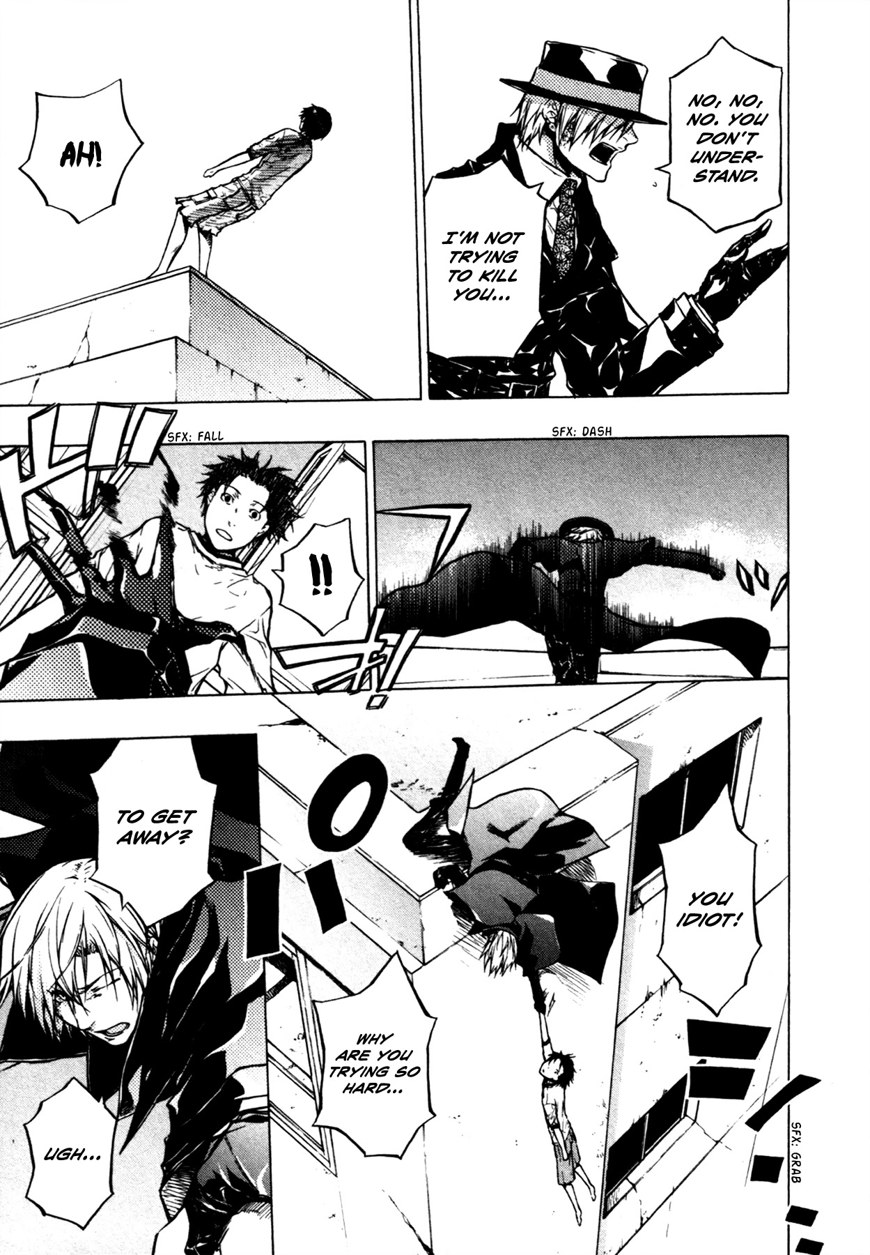#000000 - Ultra Black Chapter 13 page 22 - Chapter 13: Prisoner