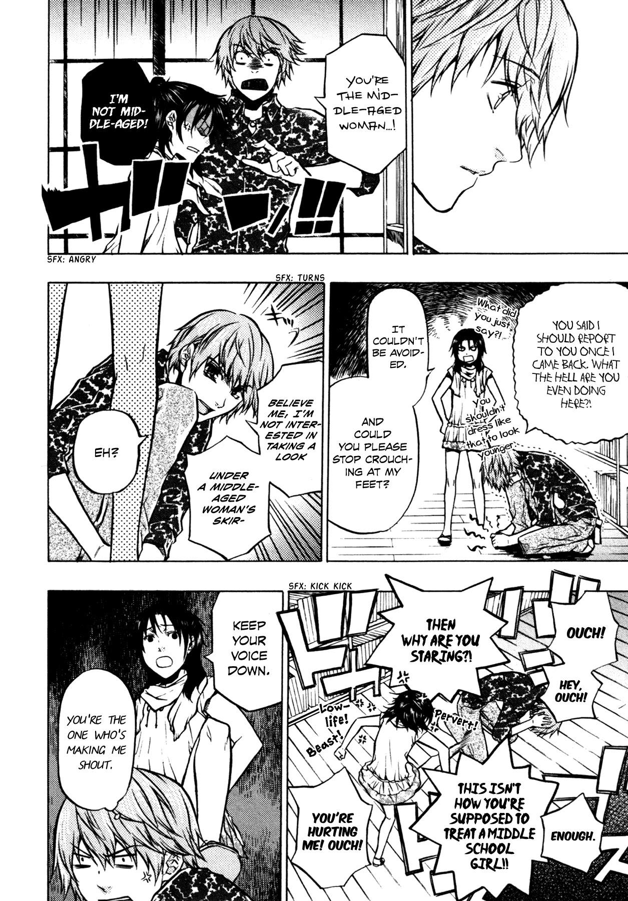 #000000 - Ultra Black Chapter 14 page 11 - Chapter 14: Stillness and Motion