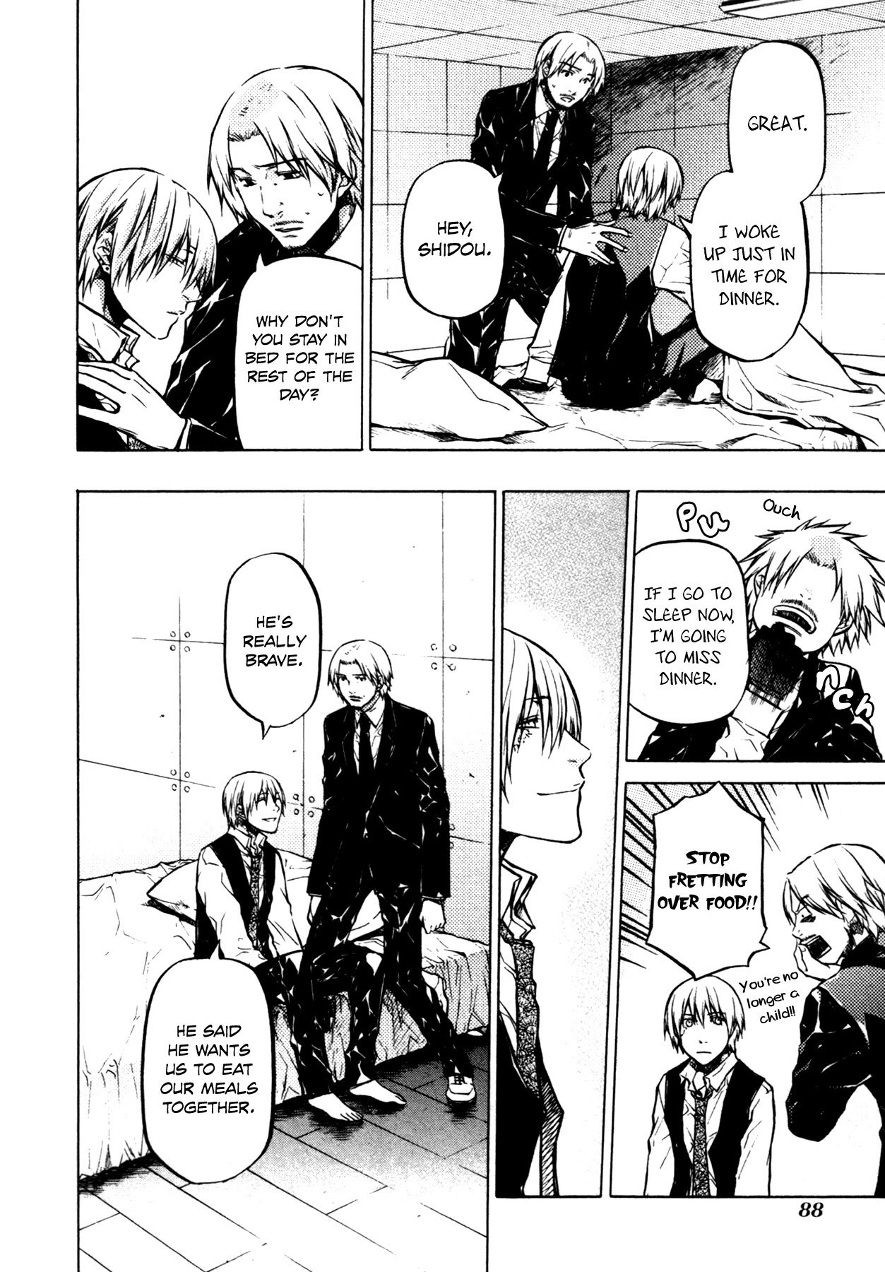 #000000 - Ultra Black Chapter 14 page 25 - Chapter 14: Stillness and Motion