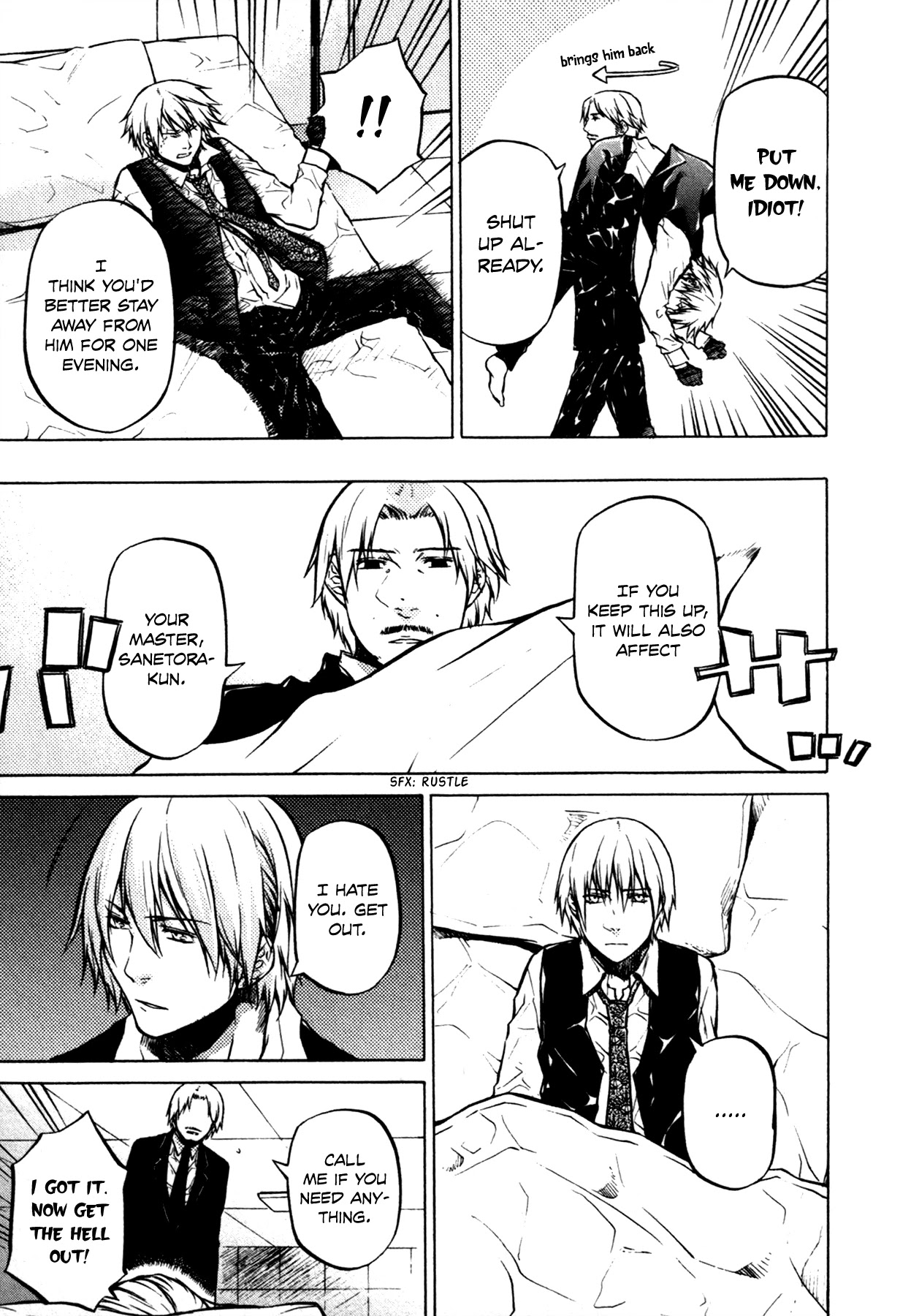 #000000 - Ultra Black Chapter 14 page 28 - Chapter 14: Stillness and Motion