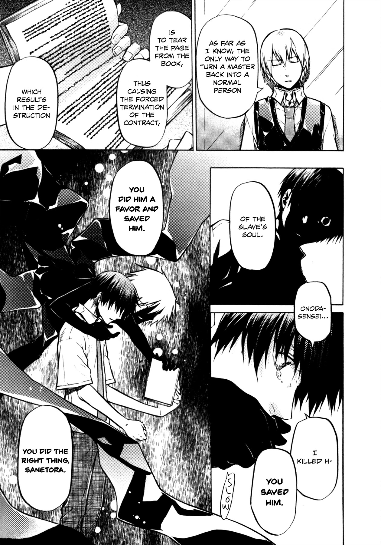 #000000 - Ultra Black Chapter 19 page 4 - Chapter 19: Apoptosis