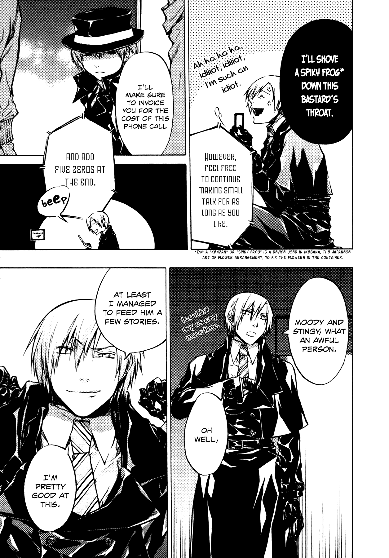#000000 - Ultra Black Chapter 6 page 8 - Chapter 6: Pure Determination