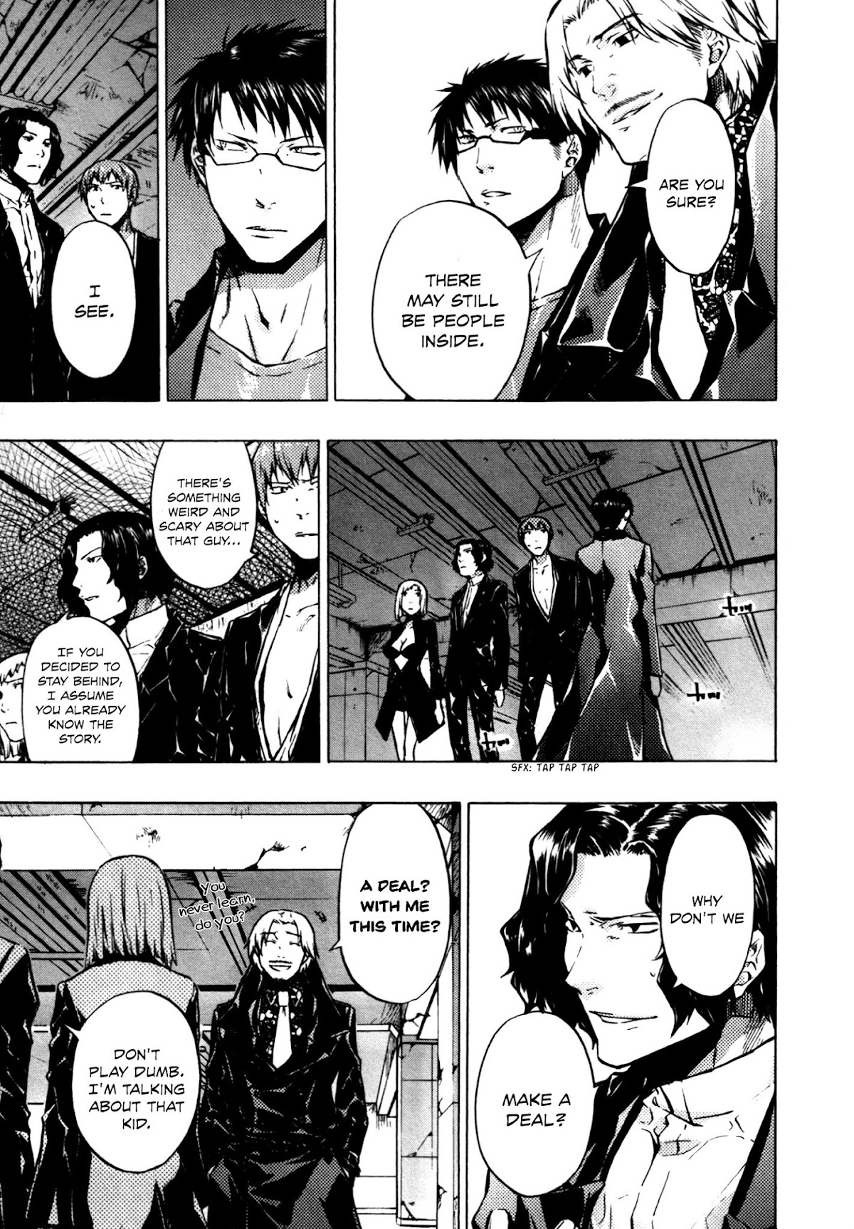 #000000 - Ultra Black Chapter 7 page 19 - Chapter 7: Love Me Tender