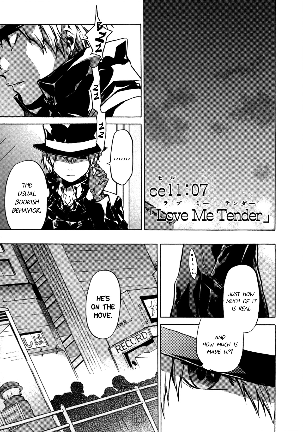 #000000 - Ultra Black Chapter 7 page 2 - Chapter 7: Love Me Tender