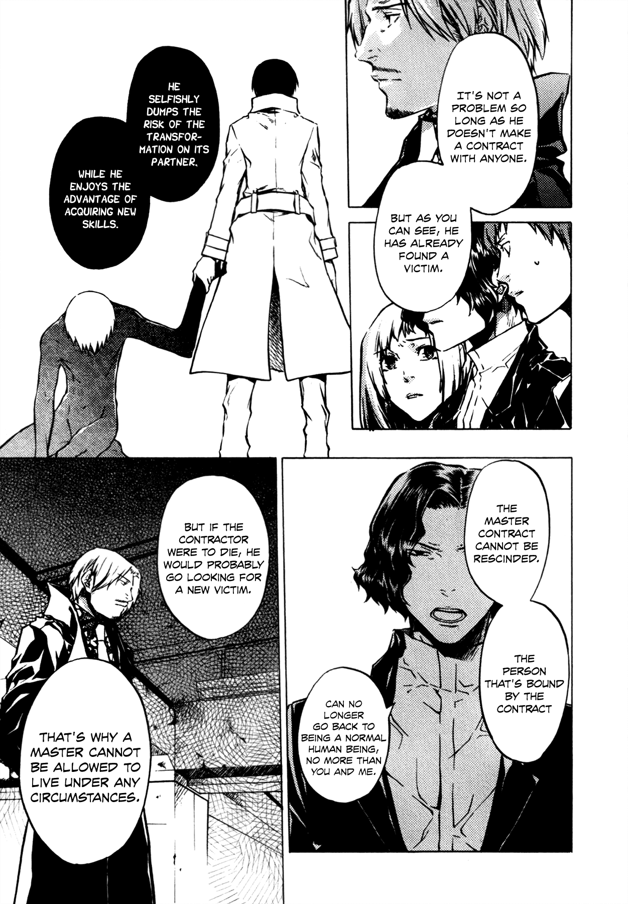 #000000 - Ultra Black Chapter 7 page 21 - Chapter 7: Love Me Tender
