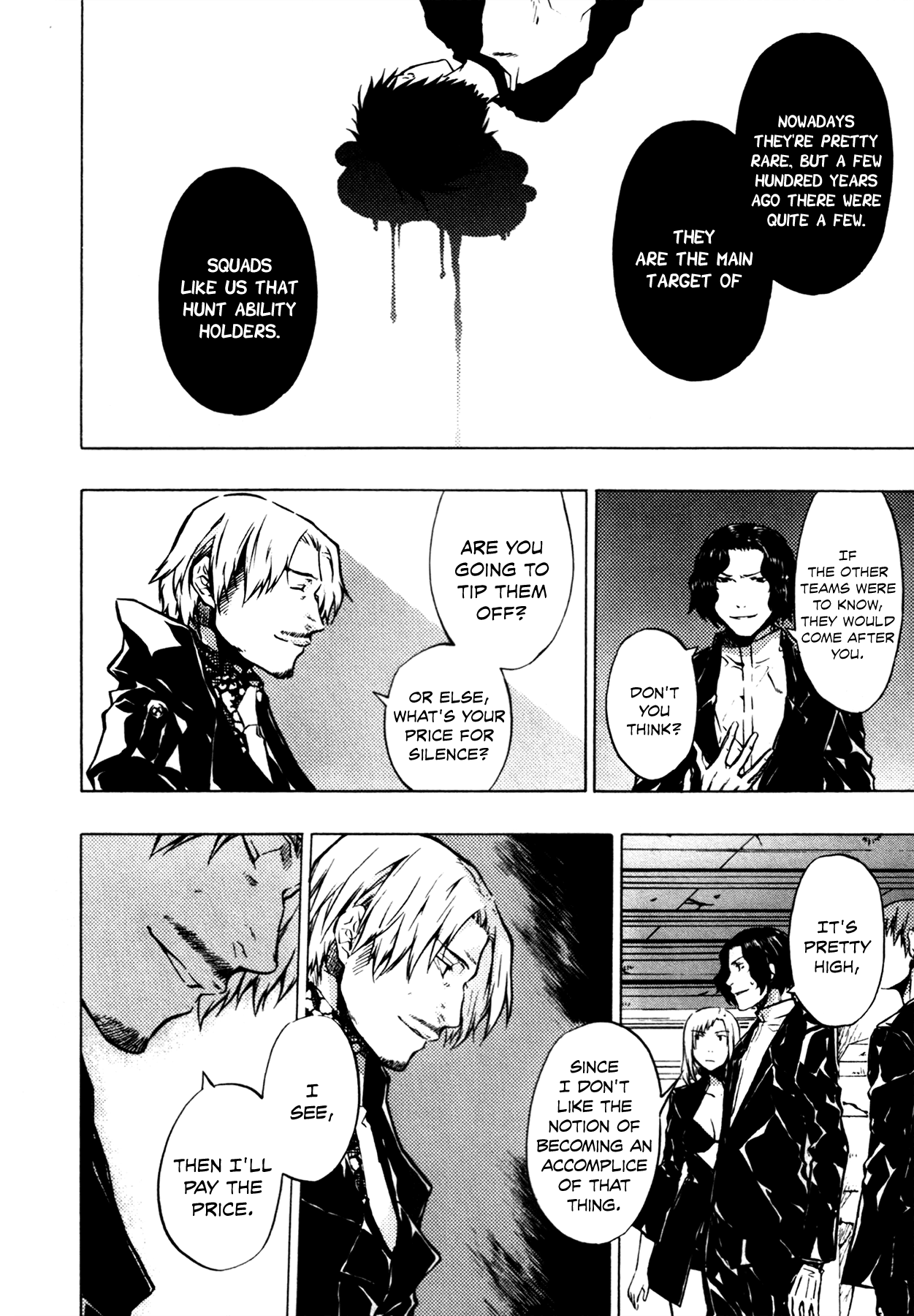 #000000 - Ultra Black Chapter 7 page 22 - Chapter 7: Love Me Tender