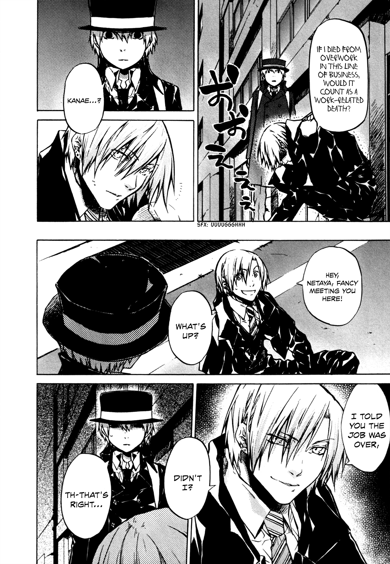 #000000 - Ultra Black Chapter 7 page 24 - Chapter 7: Love Me Tender