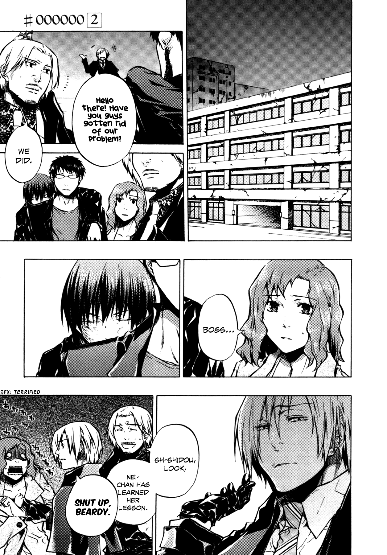 #000000 - Ultra Black Chapter 7 page 27 - Chapter 7: Love Me Tender