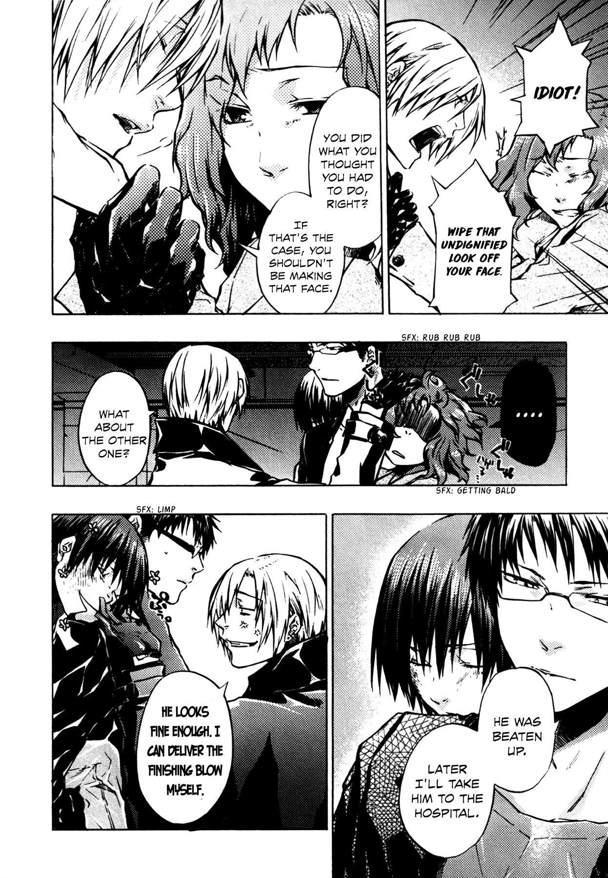 #000000 - Ultra Black Chapter 7 page 28 - Chapter 7: Love Me Tender