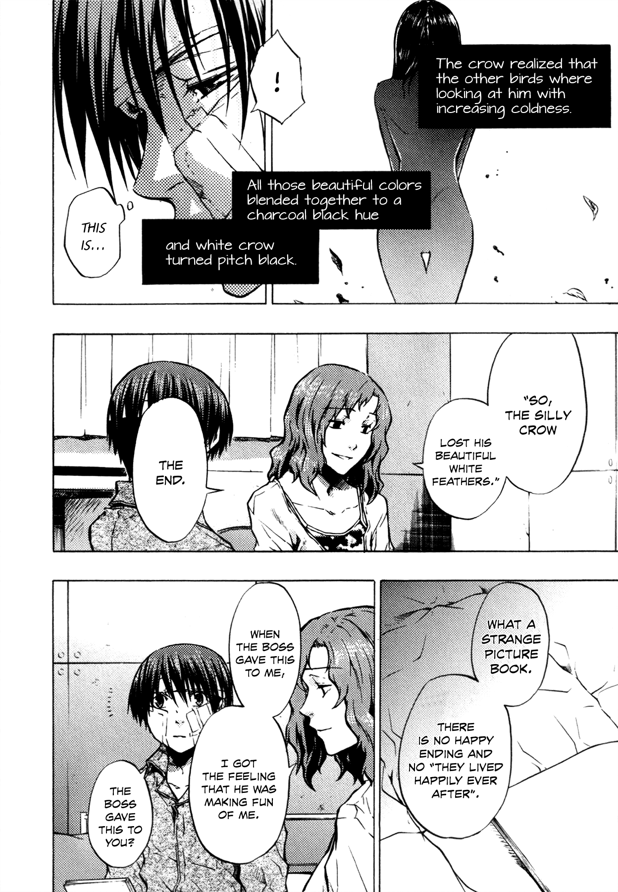 #000000 - Ultra Black Chapter 7 page 36 - Chapter 7: Love Me Tender