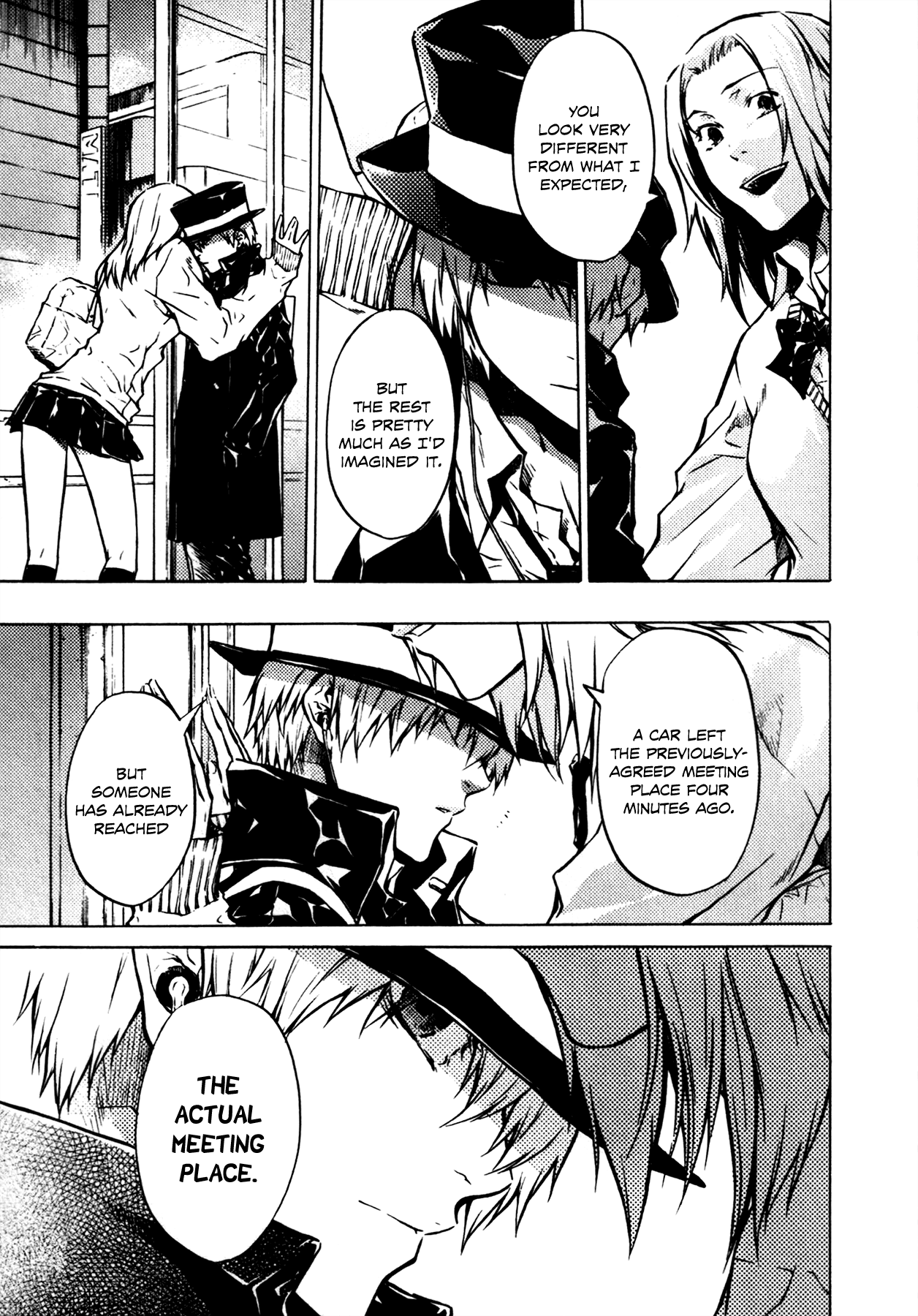 #000000 - Ultra Black Chapter 7 page 4 - Chapter 7: Love Me Tender