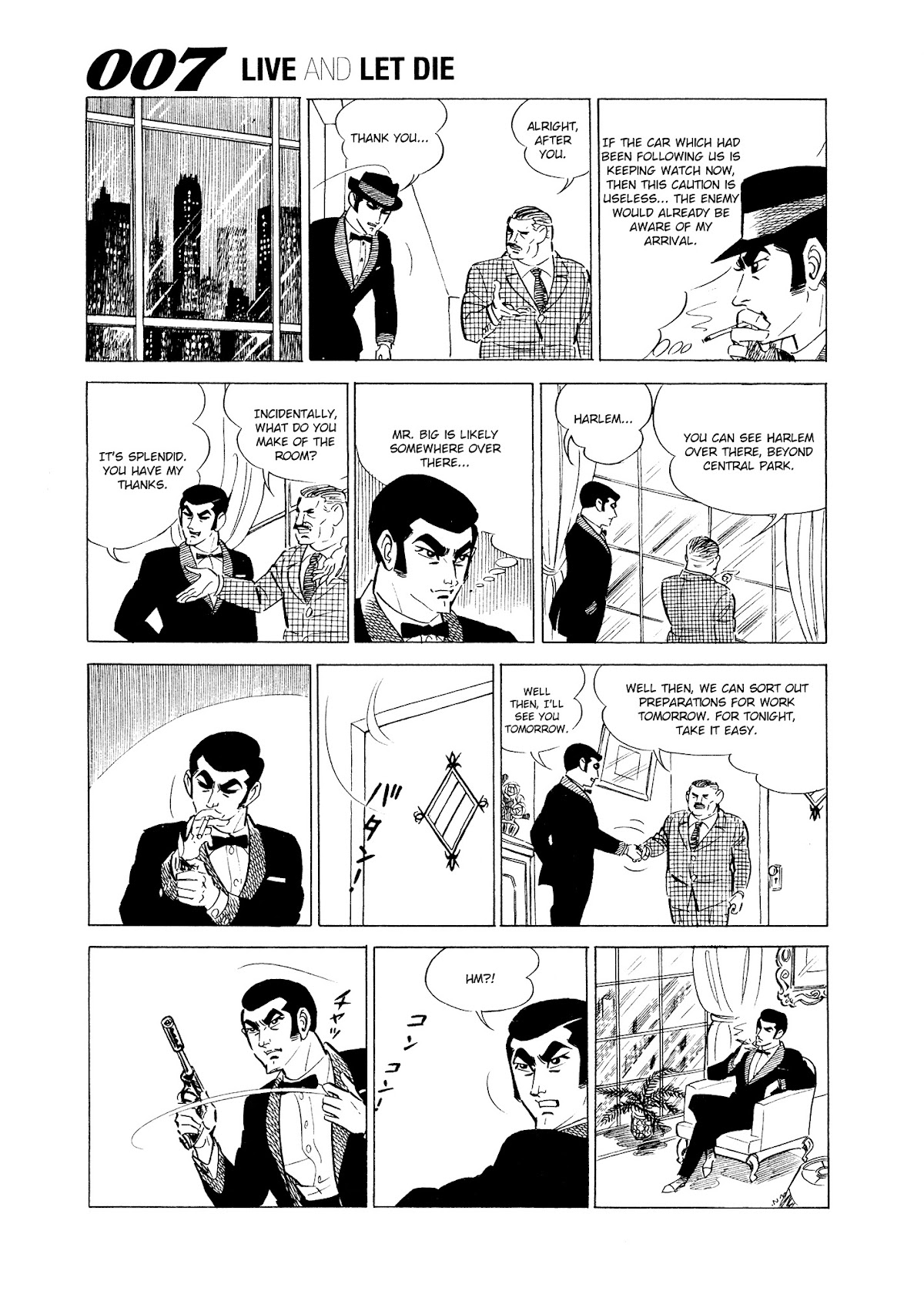 007 Series Chapter 1 page 10 - Chapter 1: Mr. Big, the Crime Lord