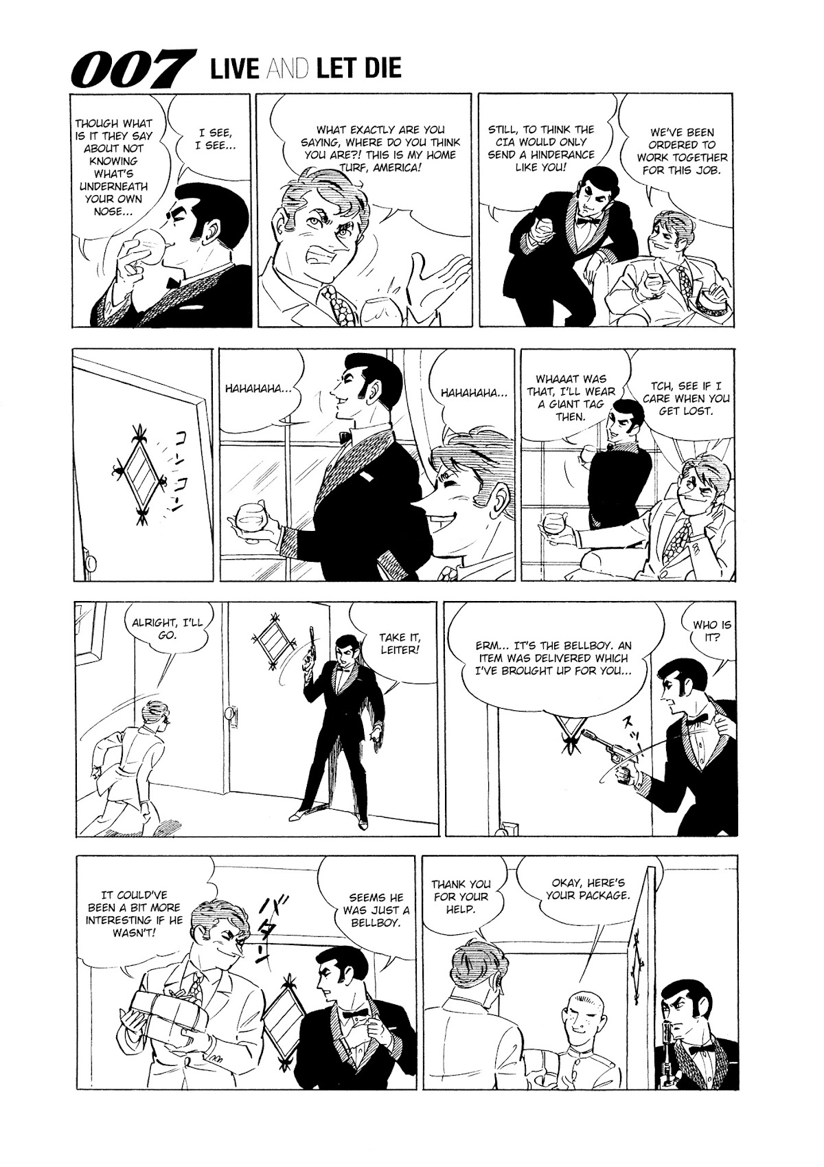 007 Series Chapter 1 page 12 - Chapter 1: Mr. Big, the Crime Lord