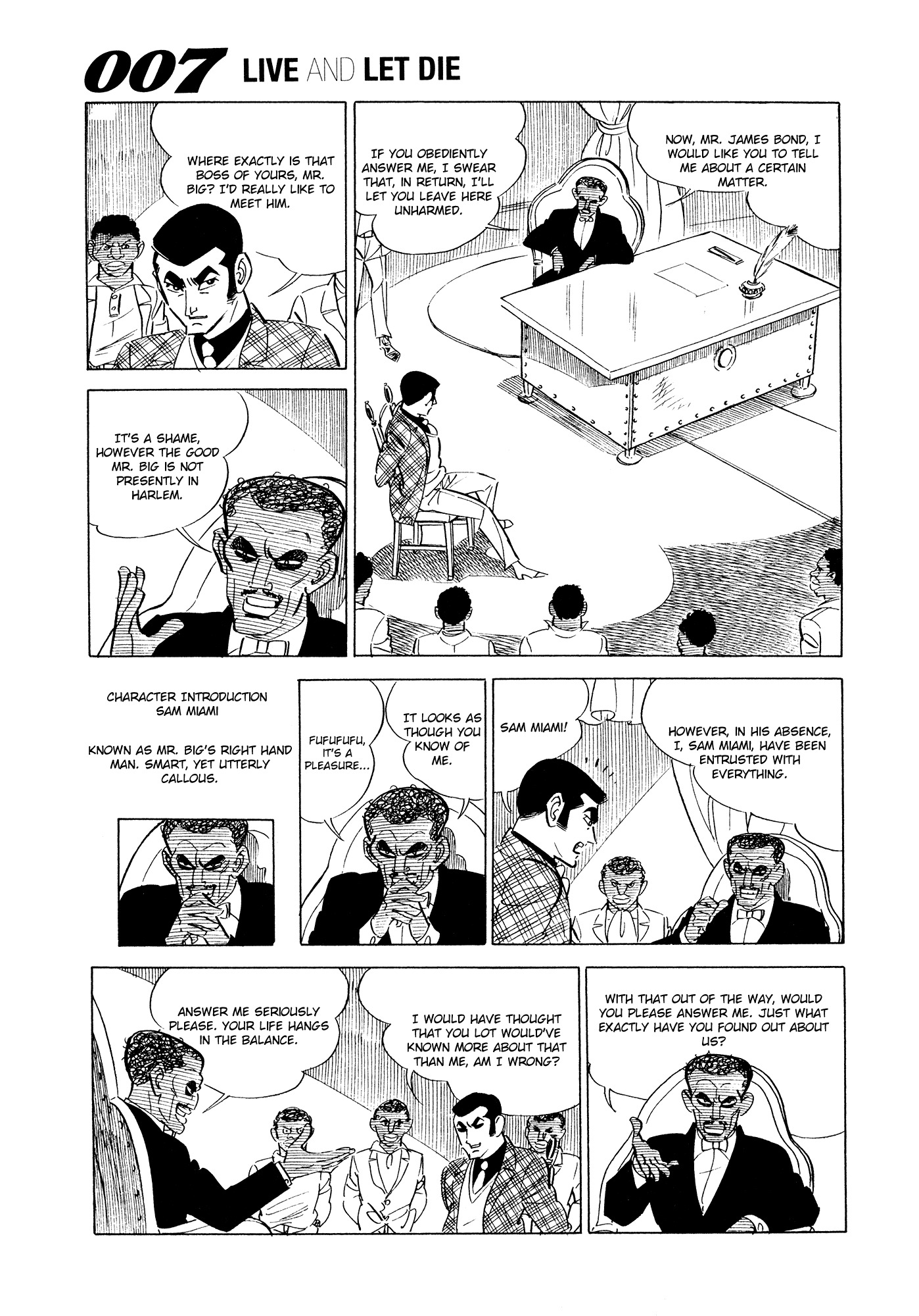 007 Series Chapter 1 page 32 - Chapter 1: Mr. Big, the Crime Lord