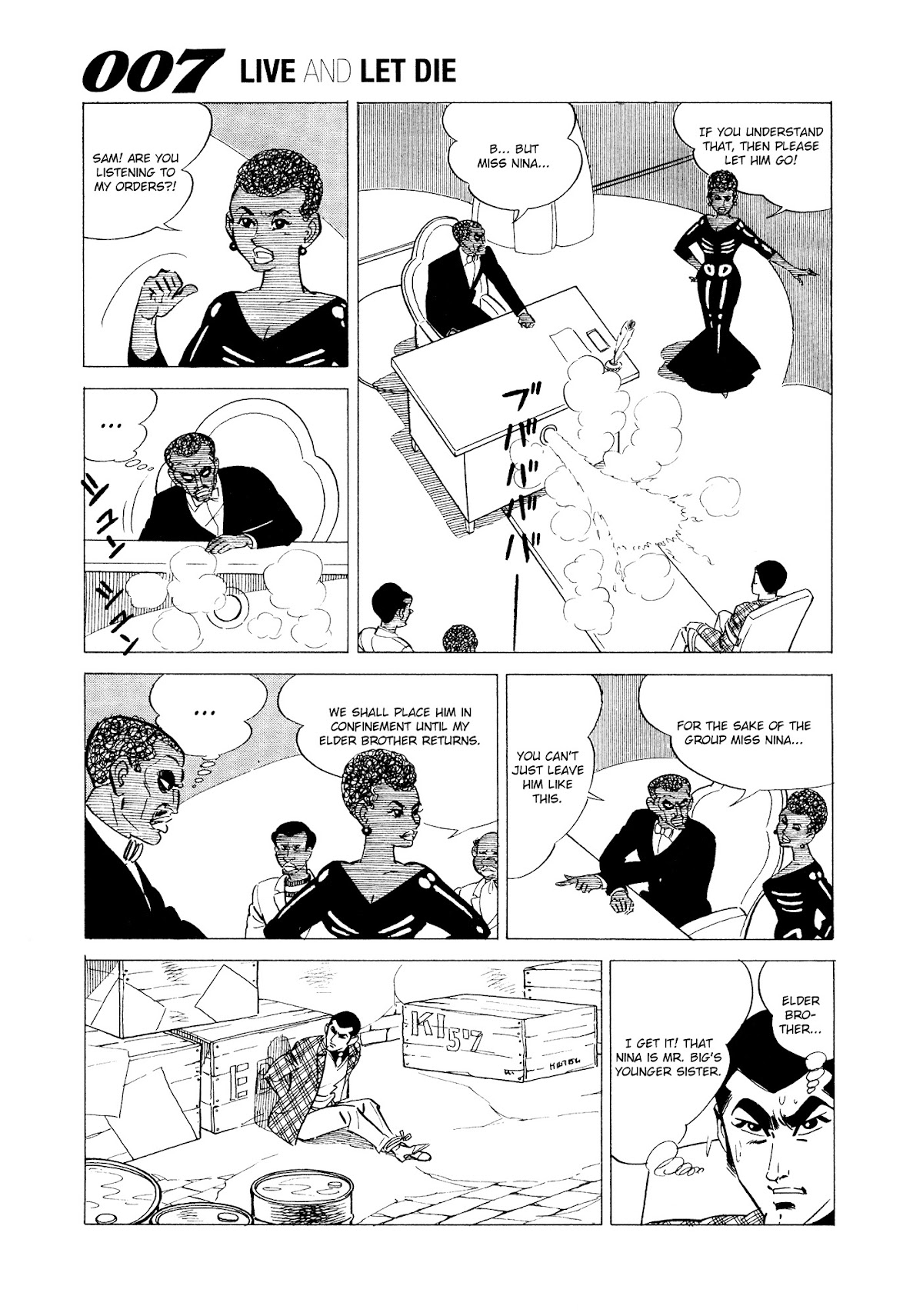 007 Series Chapter 1 page 38 - Chapter 1: Mr. Big, the Crime Lord