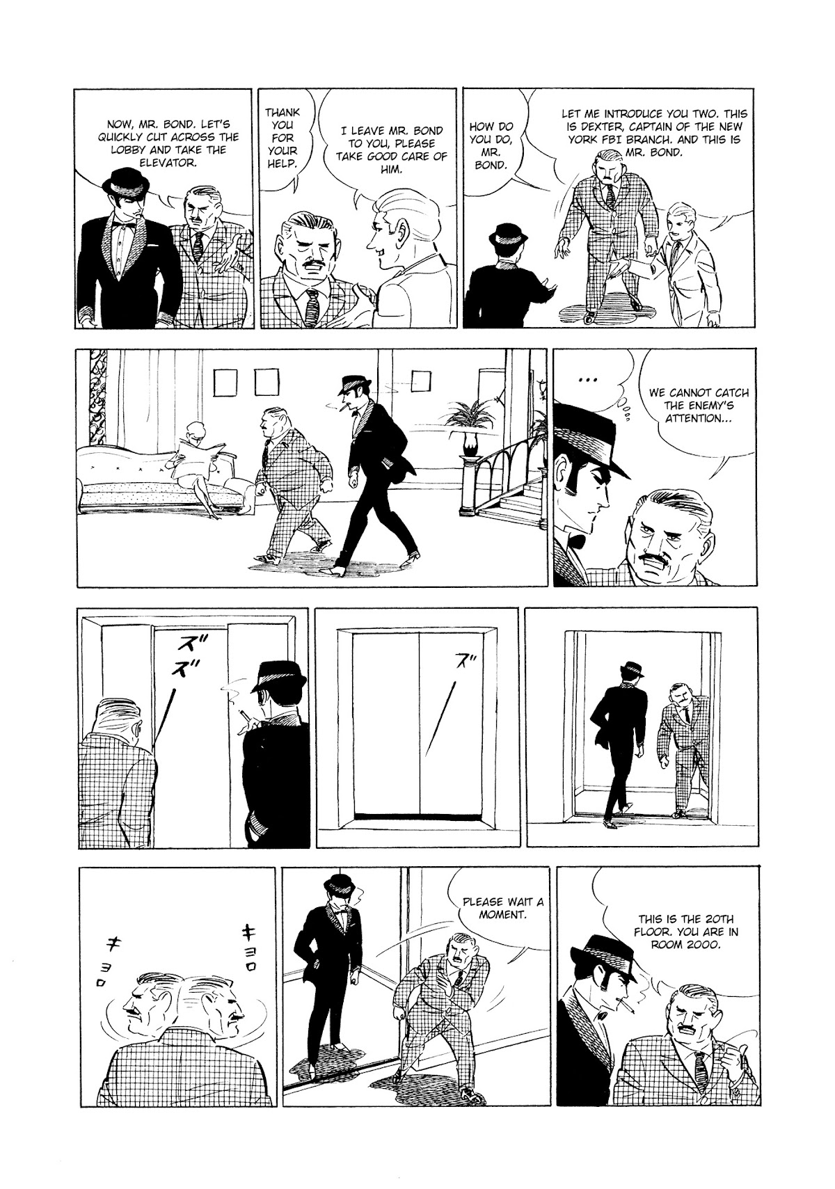 007 Series Chapter 1 page 9 - Chapter 1: Mr. Big, the Crime Lord