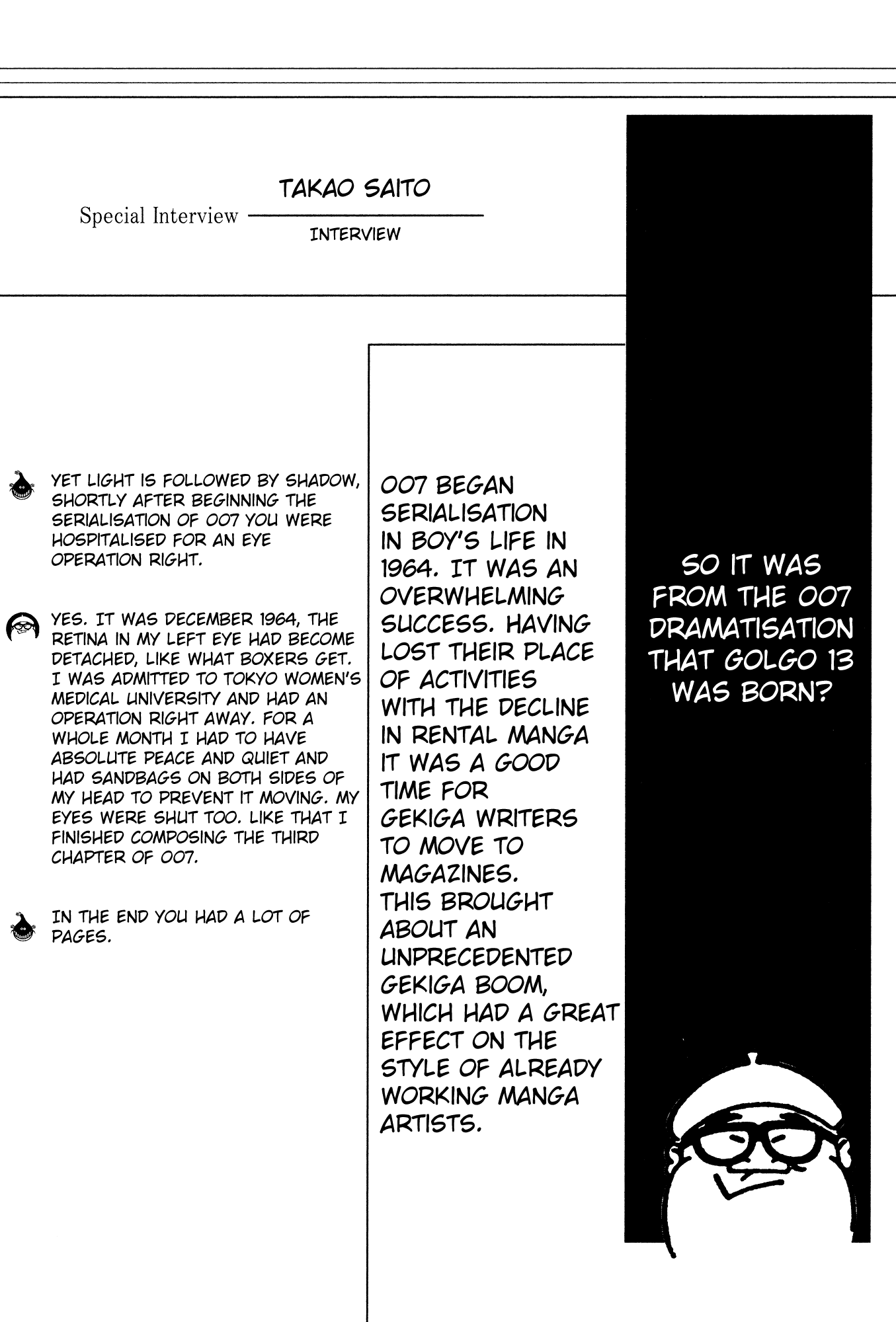 007 Series Chapter 15.5 page 1 - Chapter 15.5: Special Interview