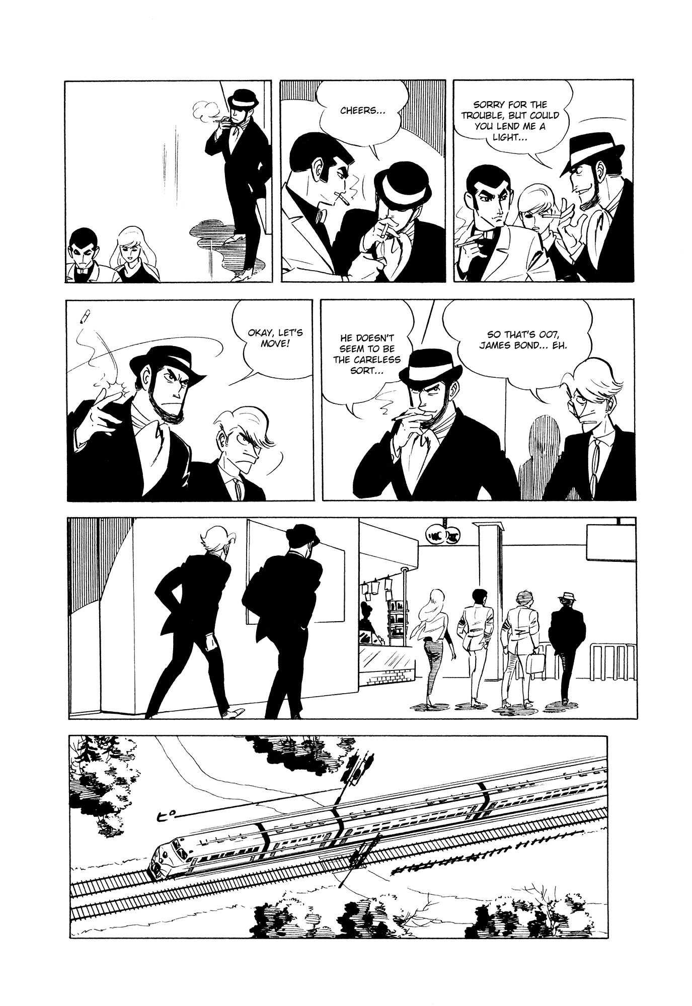 007 Series Chapter 2 page 4 - Chapter 2: The Terror of G, the Assassin