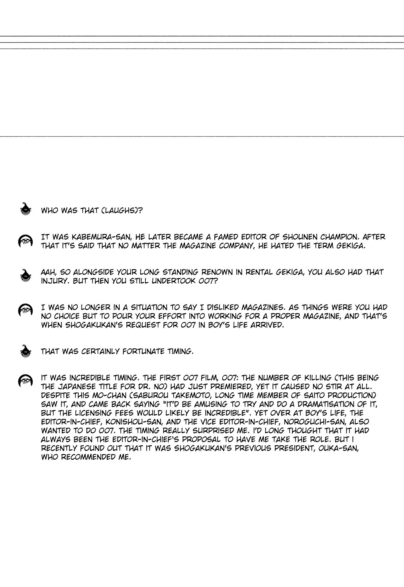 007 Series Chapter 5.5 page 3 - Chapter 5.5: Special Interview