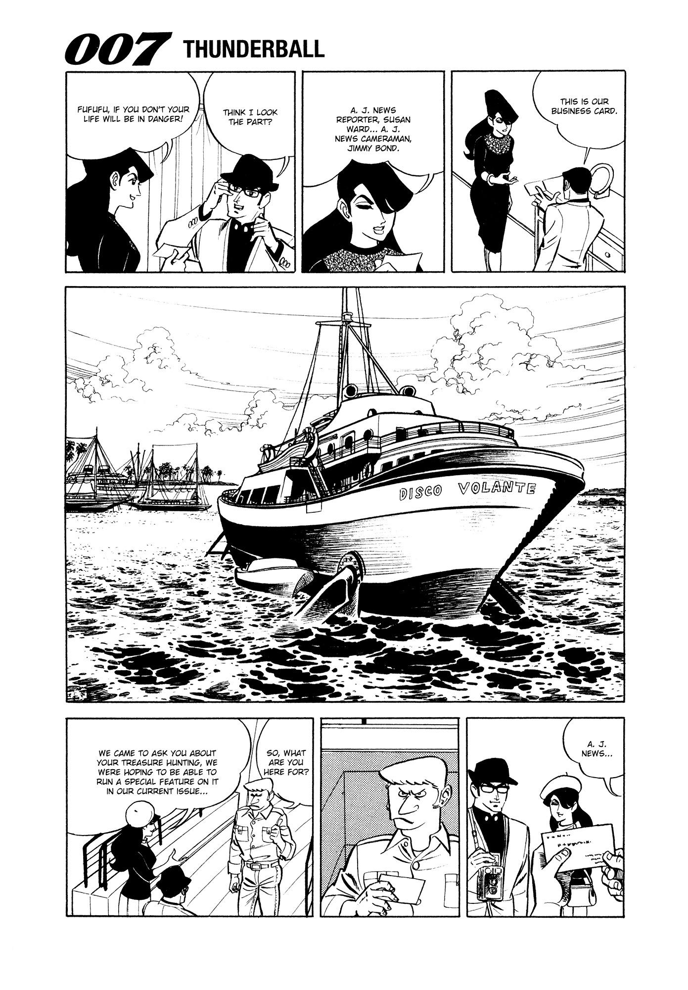 007 Series Chapter 9 page 19 - Chapter 9: The Assassins Begin to Stir