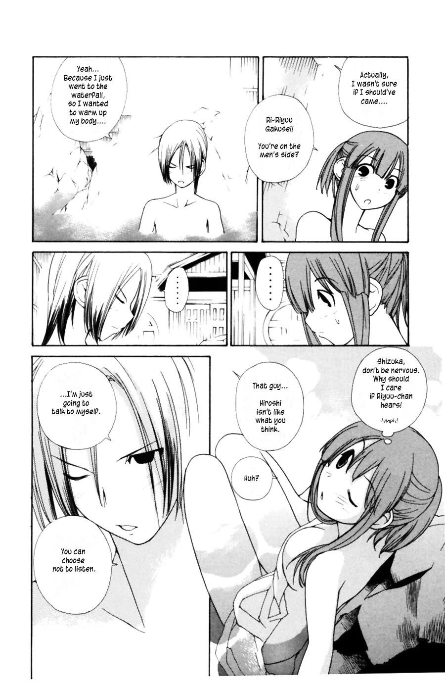 090 ~Eko to Issho~ Chapter 31 page 6 - Chapter 31: Please do not bring your cellphone with you to a waterfall.
