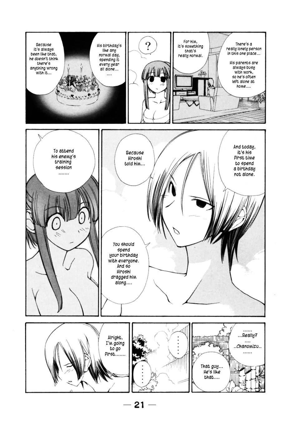 090 ~Eko to Issho~ Chapter 31 page 7 - Chapter 31: Please do not bring your cellphone with you to a waterfall.