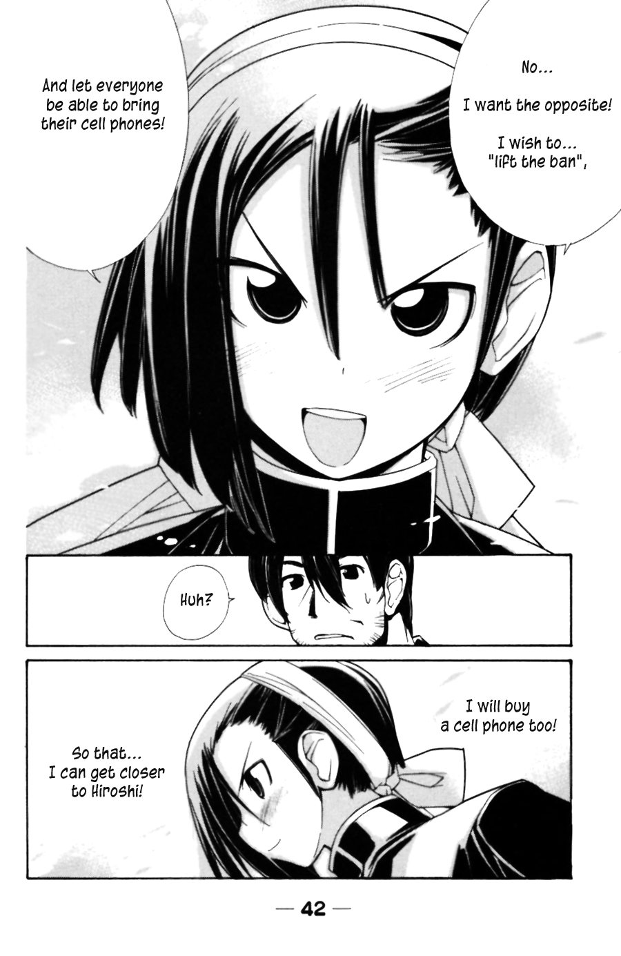 090 ~Eko to Issho~ Chapter 33 page 9 - Chapter 33: Please refrain from feeding your cellphone