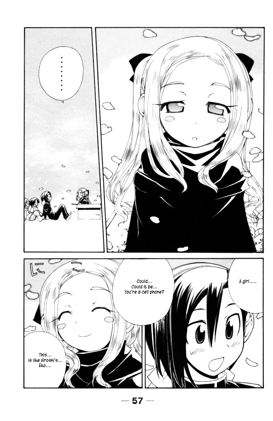 090 ~Eko to Issho~ Chapter 35 page 4 - Chapter 35: This is not a cellphone