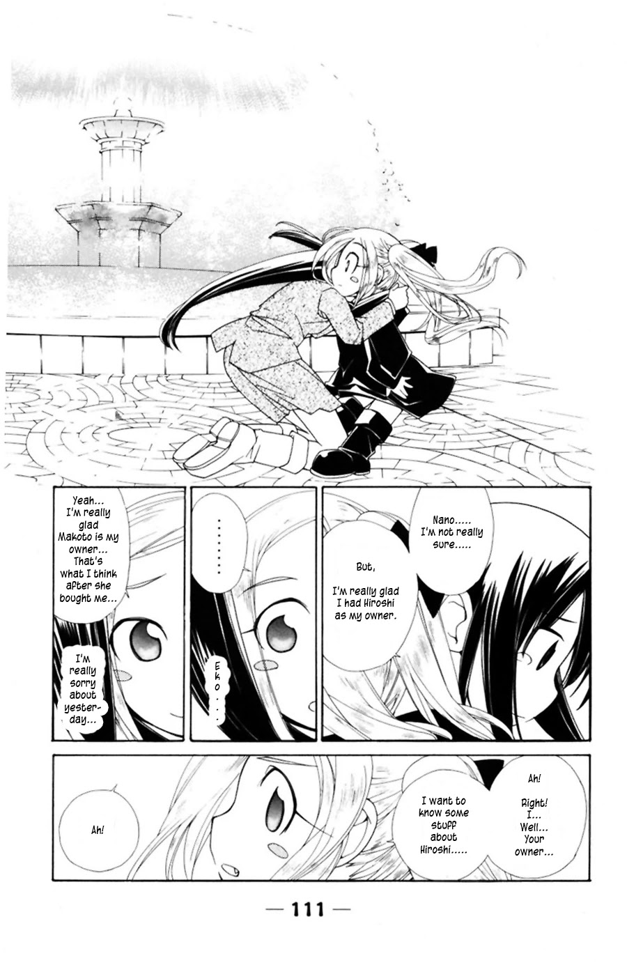 090 ~Eko to Issho~ Chapter 40 page 8 - Chapter 40: No matter how many times you change it, the pain is not Era...