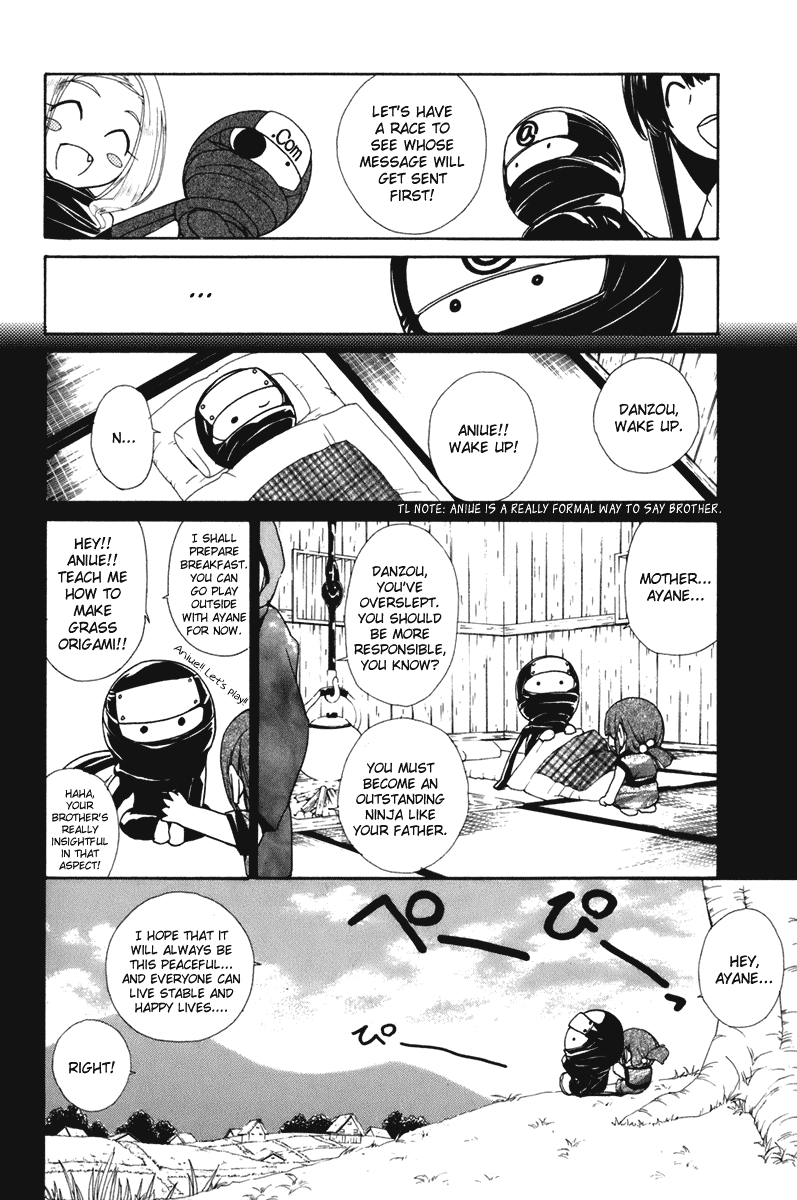 090 ~Eko to Issho~ Chapter 46 page 12 - Chapter 46: Destiny, Message Ninja