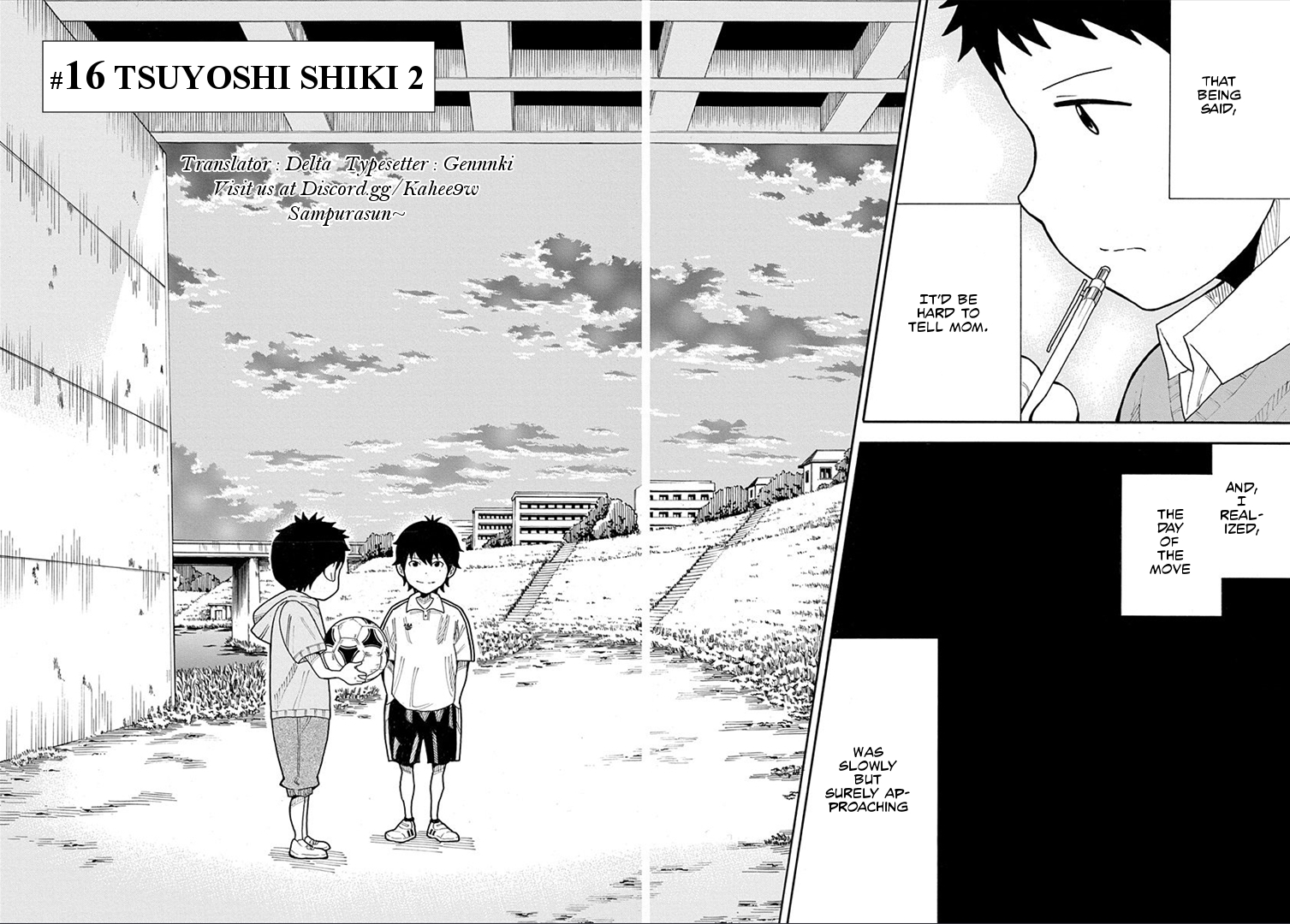 1/11 Chapter 16 page 3 - Chapter 16: Tsuyoshi Shiki 2